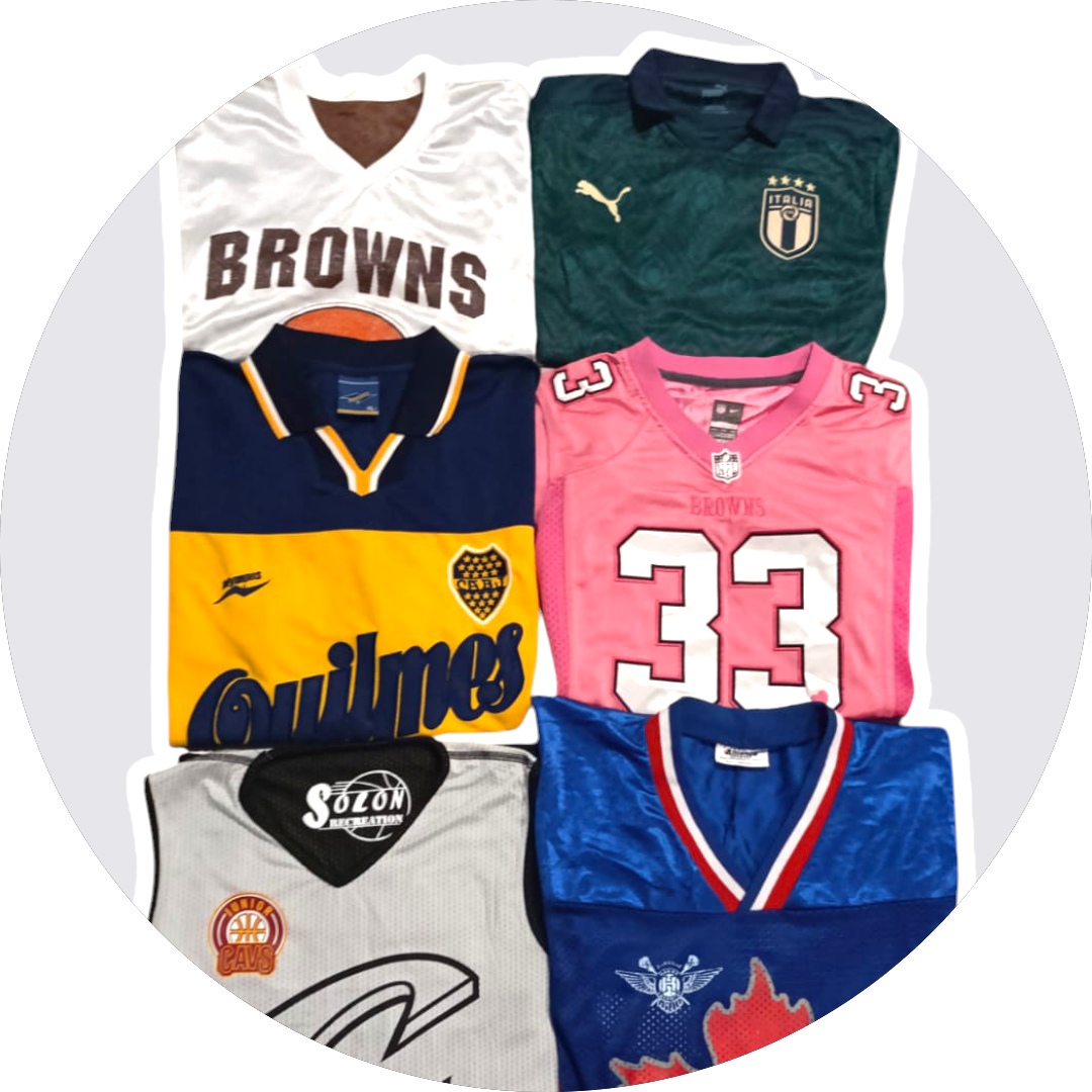 Box mix jerseys (NFL, NHL, Football, etc.)