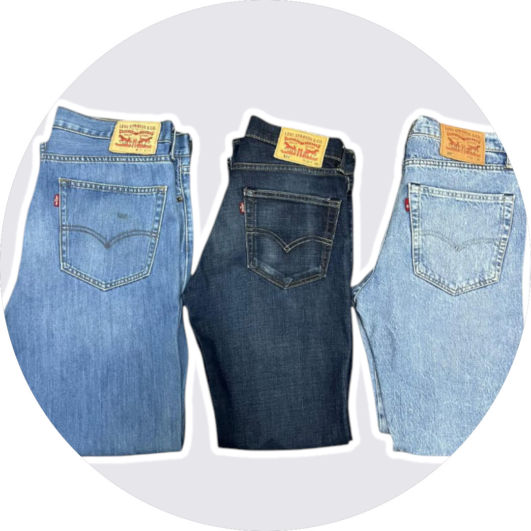 Box Levi's jeans