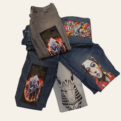 Hip hop pants printed