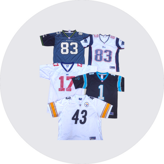 Box NFL NHL jerseys