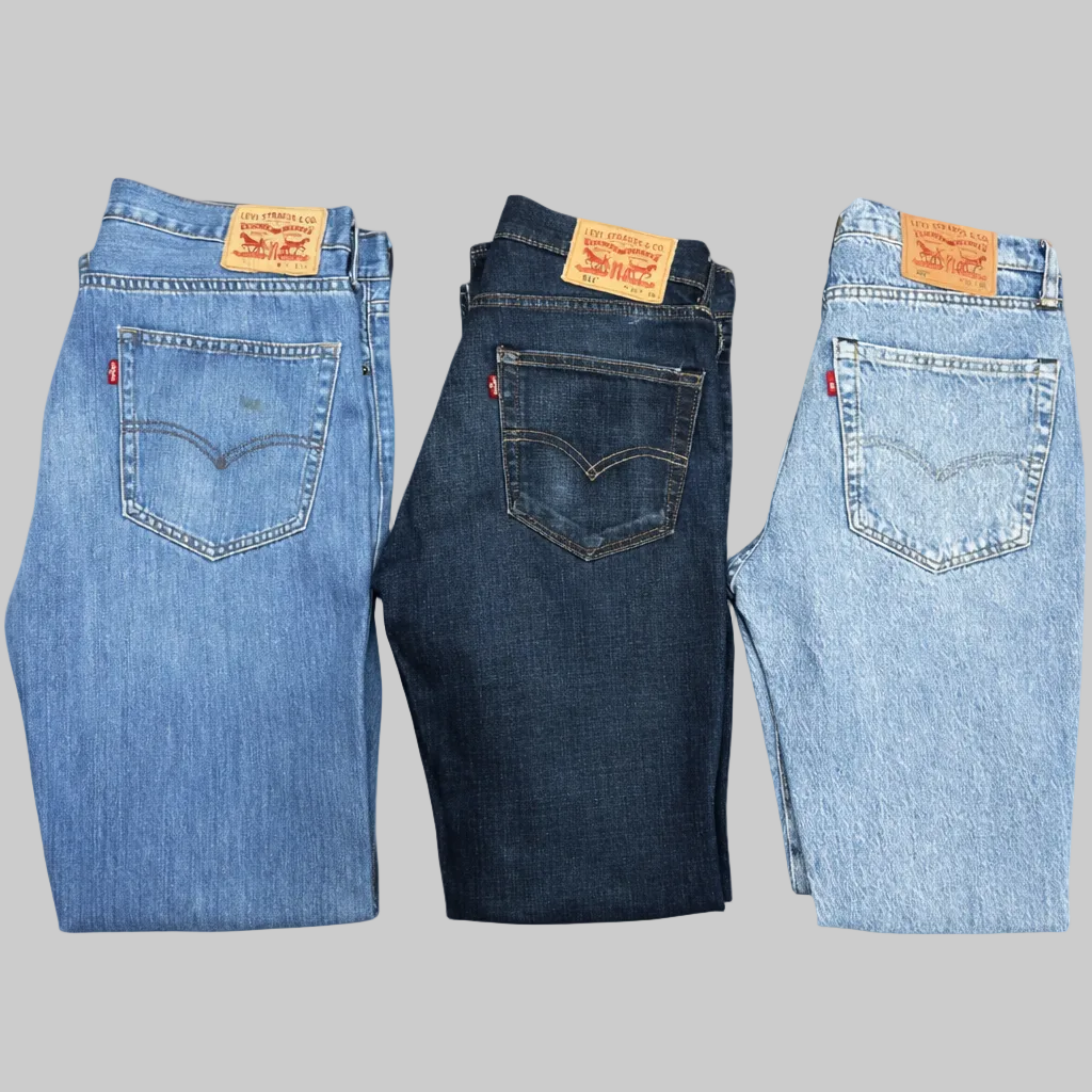 Box Levi's jeans