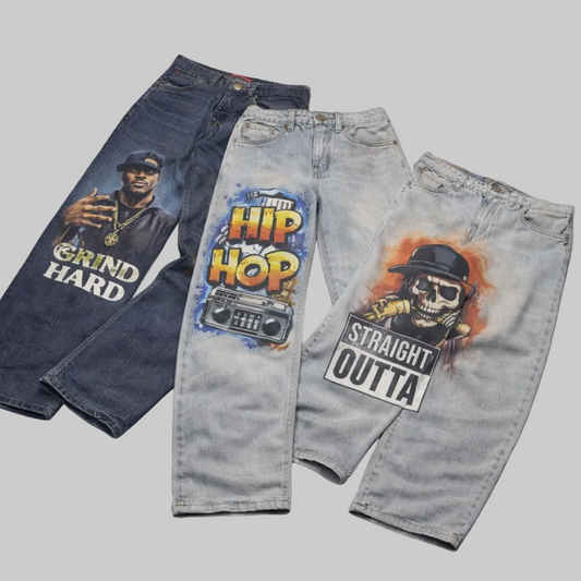 Pantalons Hip Hop printed