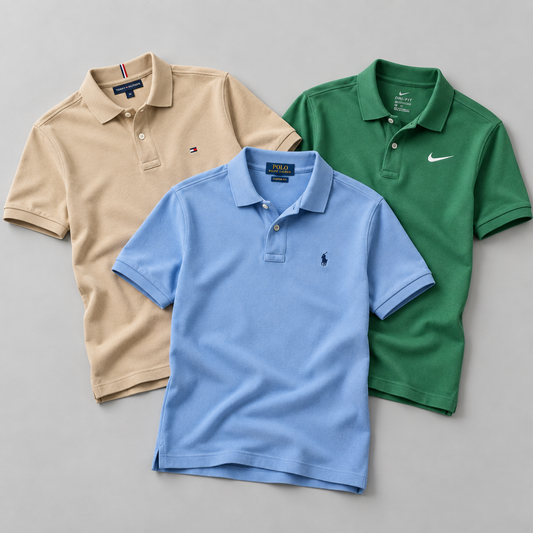 Box Polos de marque · 15 pcs